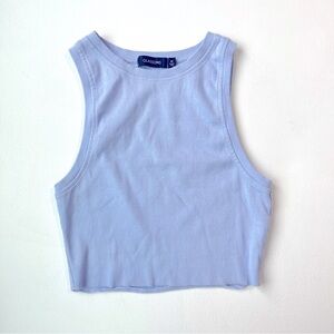 Glassons Light Blue Ribbed Tank